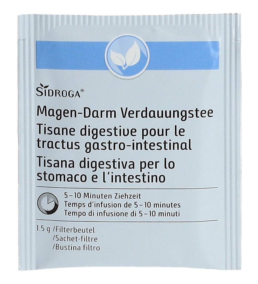 SIDROGA Magen-Darm-Verdauungstee 20 Btl 1.5 g – Bild 7
