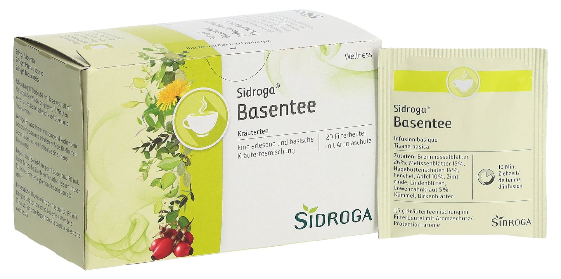 SIDROGA Basentee 20 Btl 1.5 g – Bild 5