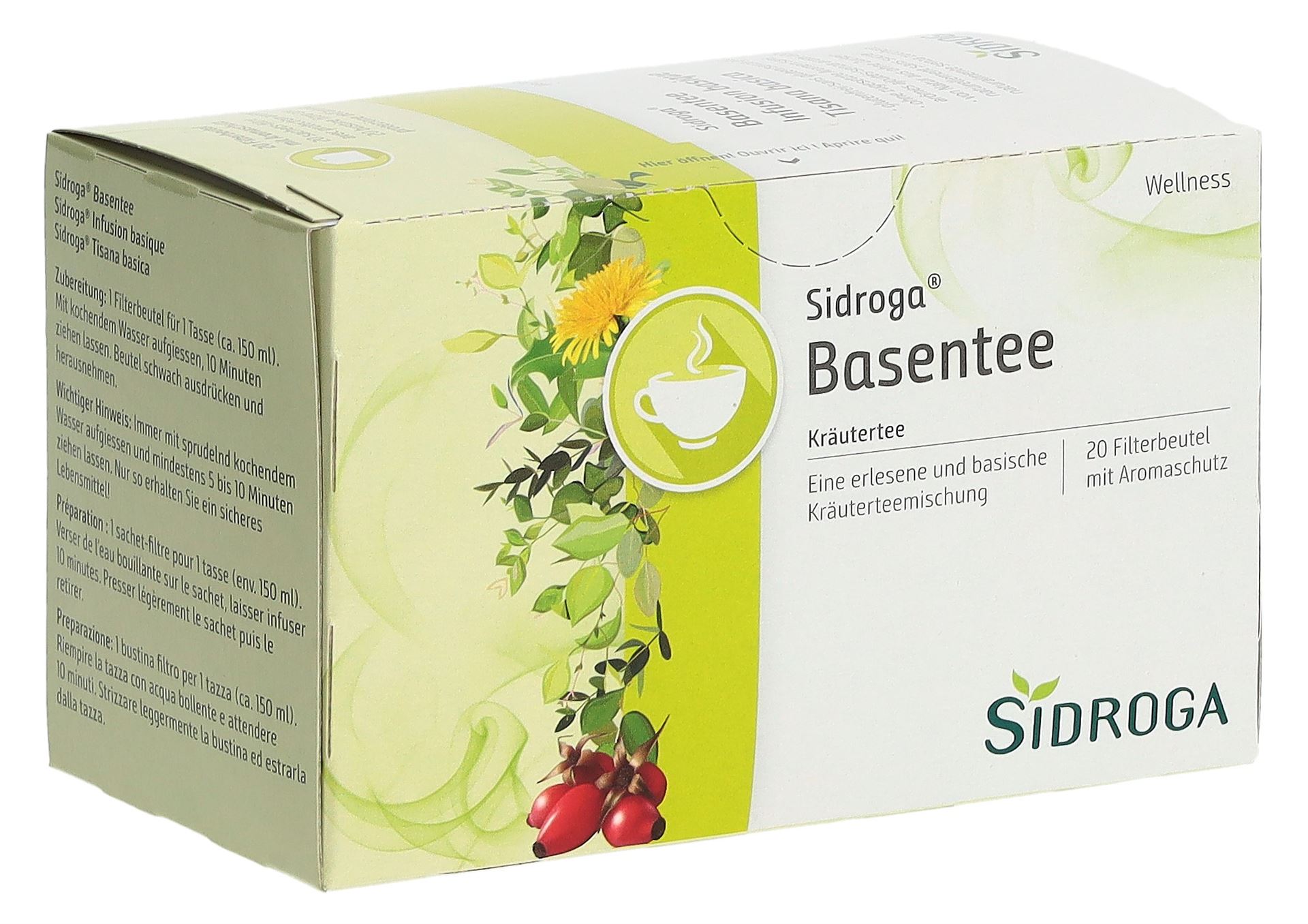 SIDROGA Basentee 20 Btl 1.5 g – Bild 3