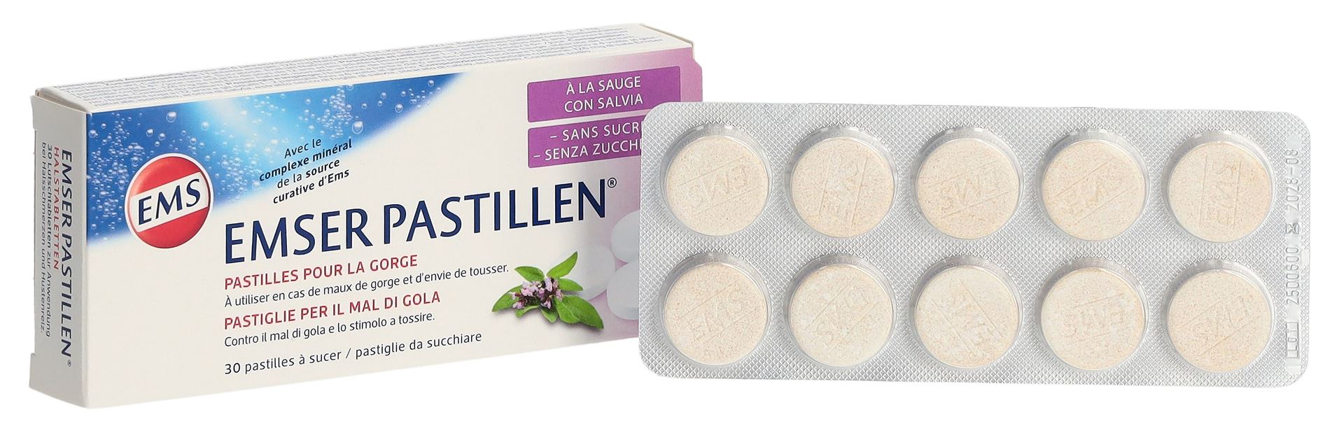 EMSER Pastillen zuckerfrei mit Salbei 30 Stk – Bild 6