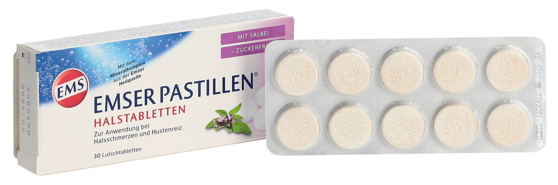EMSER Pastillen zuckerfrei mit Salbei 30 Stk – Bild 5