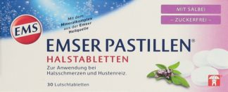 EMSER Pastillen zuckerfrei mit Salbei 30 Stk