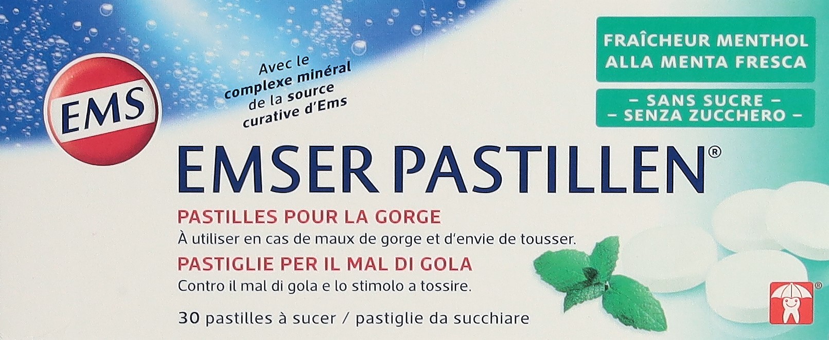 EMSER Pastillen zuckerfrei Mentholfrische 30 Stk – Bild 2