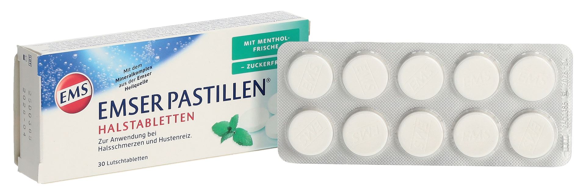 EMSER Pastillen zuckerfrei Mentholfrische 30 Stk – Bild 5