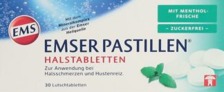 EMSER Pastillen zuckerfrei Mentholfrische 30 Stk