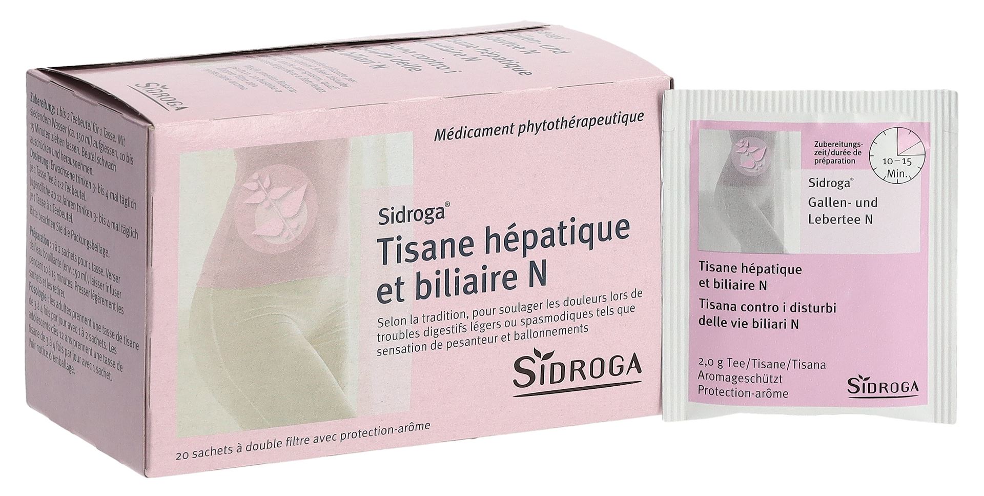 SIDROGA Gallen- und Lebertee N 20 Btl 2 g – Bild 6
