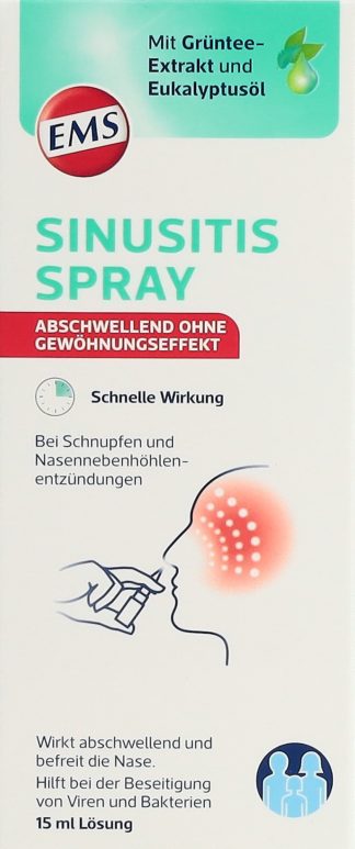 EMS Sinusitis Spray mit Eukalyptusöl 15 ml