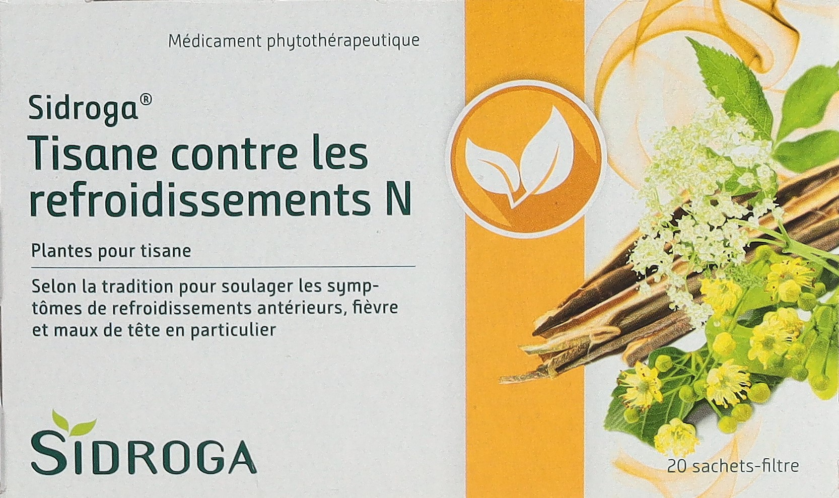 SIDROGA Erkältungstee N 20 Btl 2 g – Bild 2