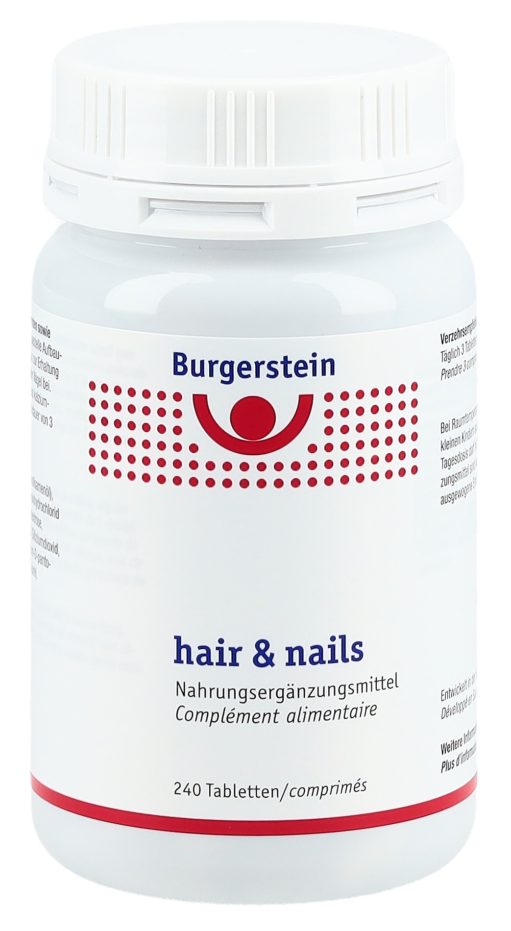 BURGERSTEIN Hair & Nails Tabl 240 Stk – Bild 2