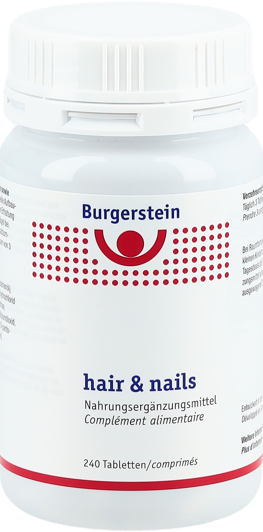 BURGERSTEIN Hair & Nails Tabl 240 Stk