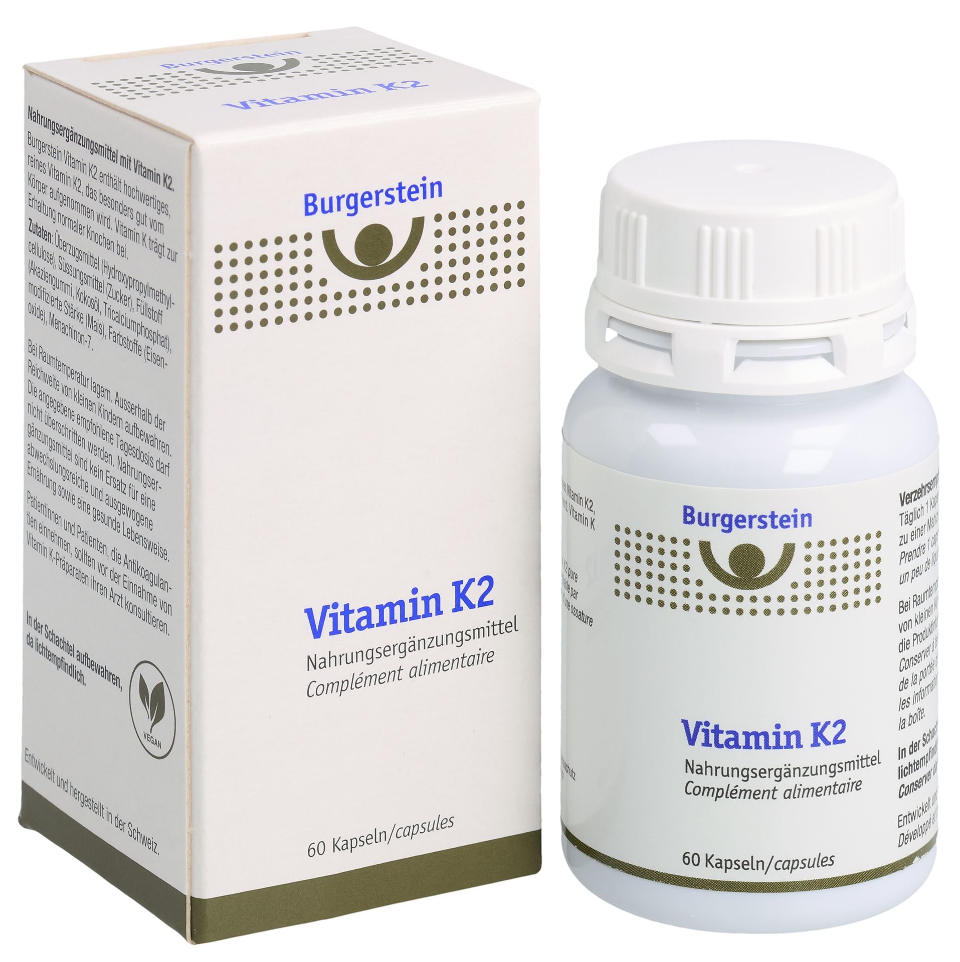 BURGERSTEIN Vitamin K2 Kaps 180 mcg Ds 60 Stk – Bild 3