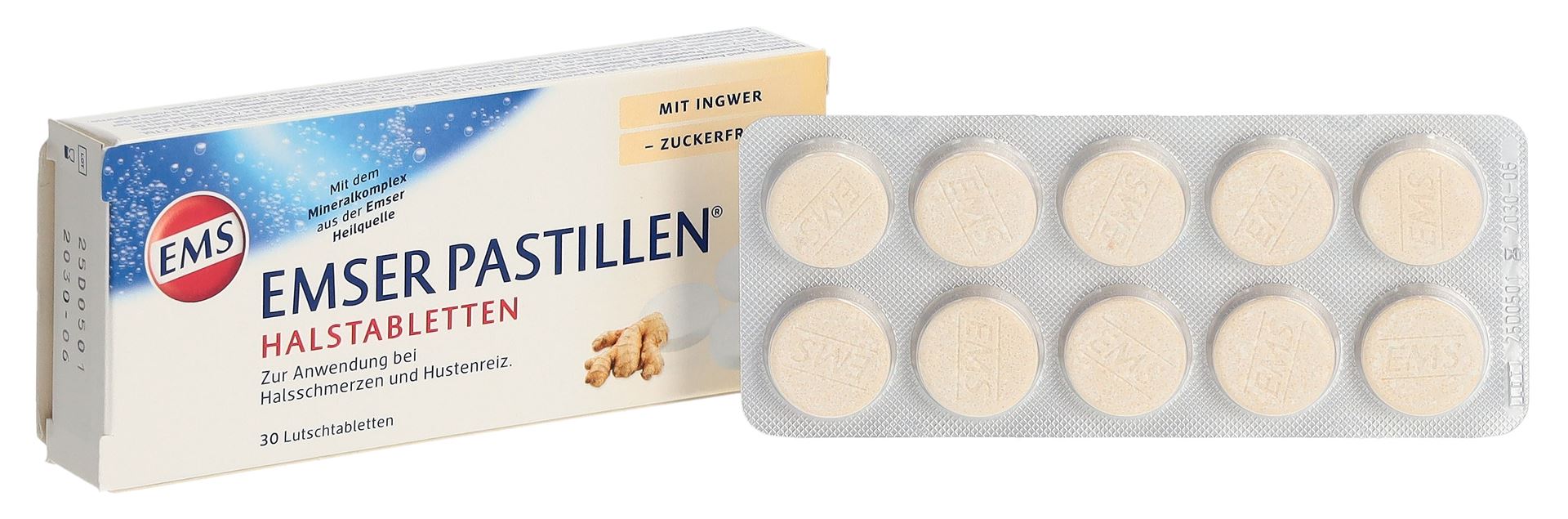 EMSER Pastillen zuckerfrei mit Ingwer 30 Stk – Bild 5
