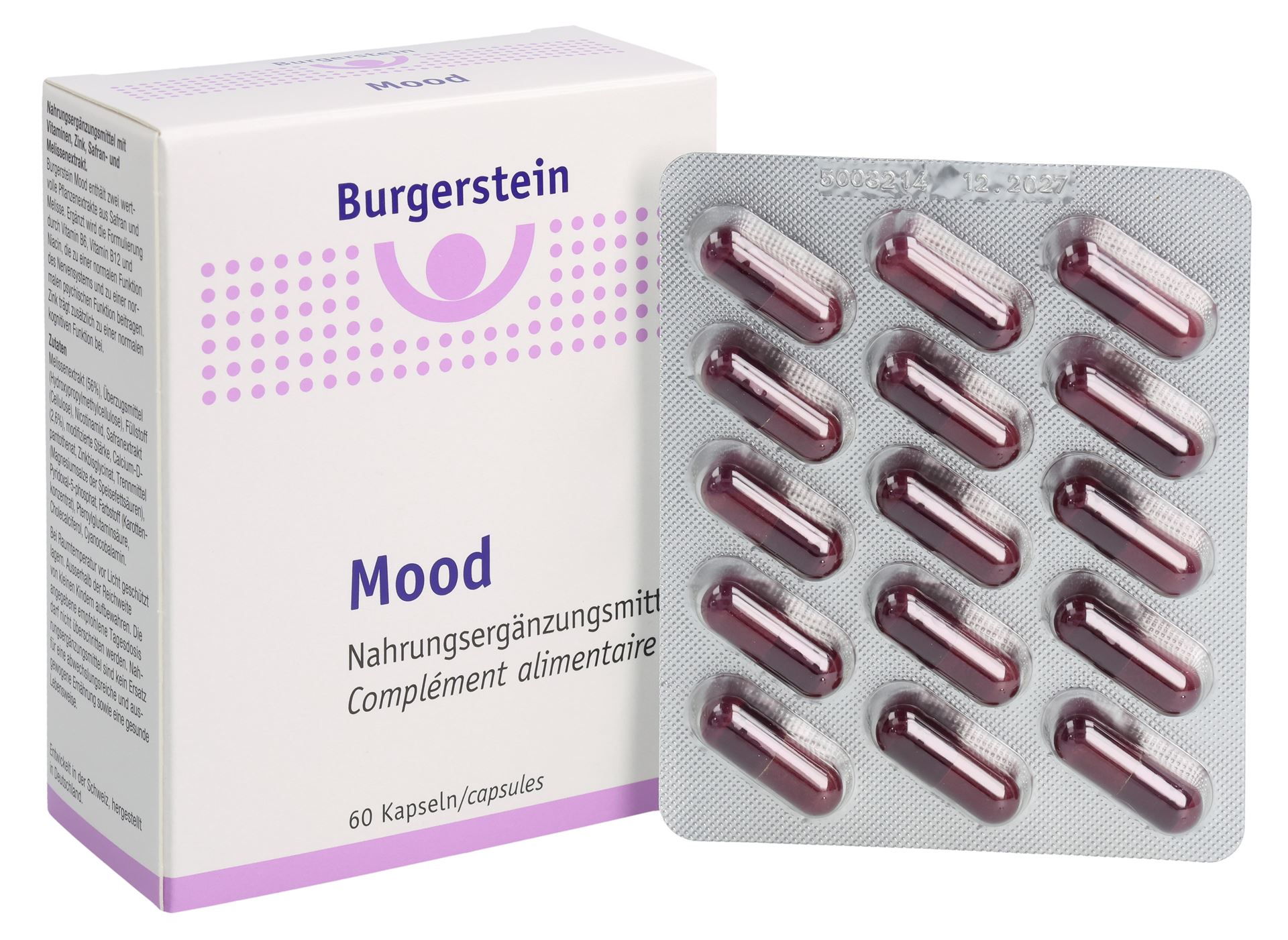 BURGERSTEIN Mood Kaps 60 Stk – Bild 3