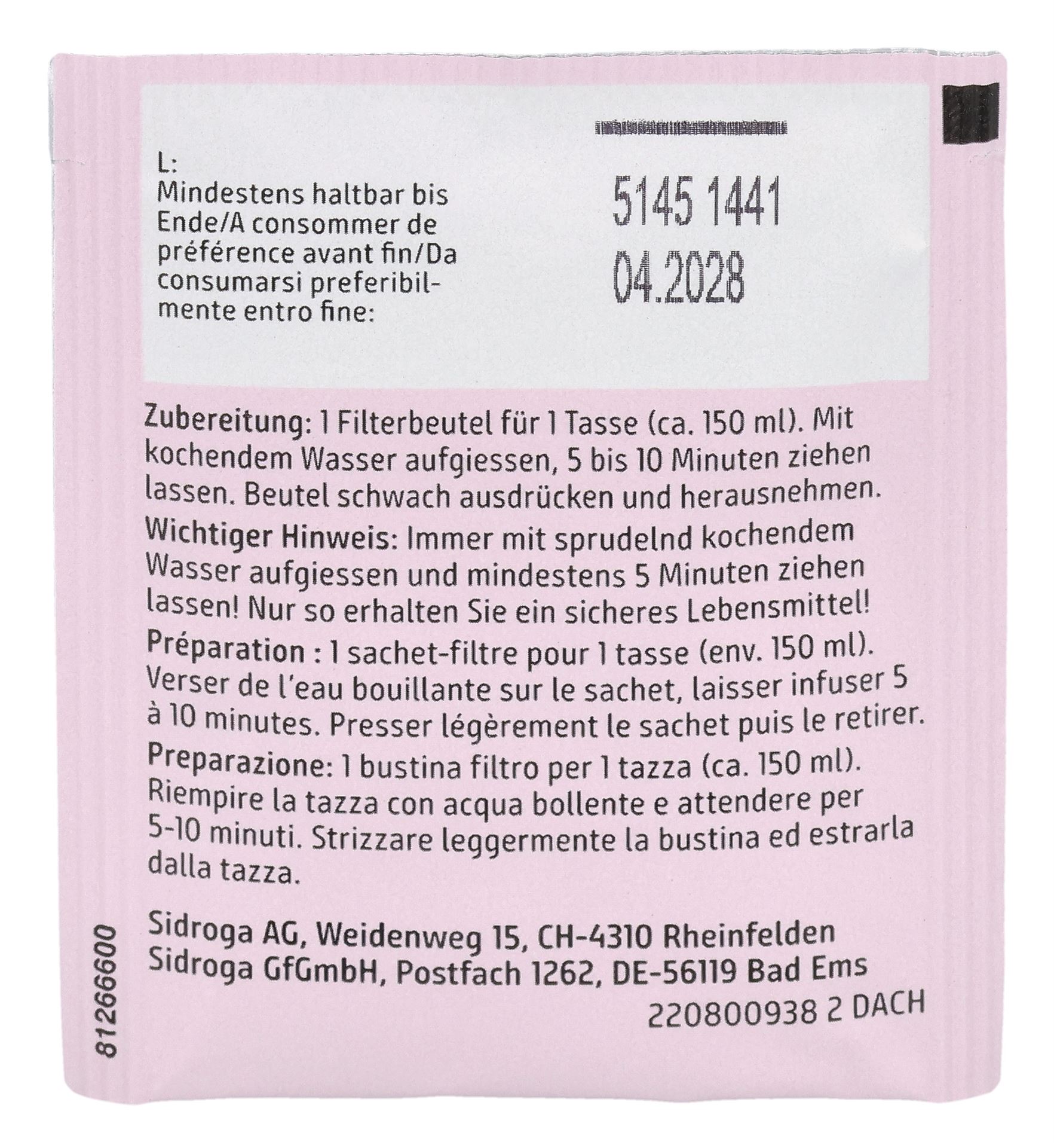 SIDROGA Orangenblütentee Btl 20 Stk – Bild 8