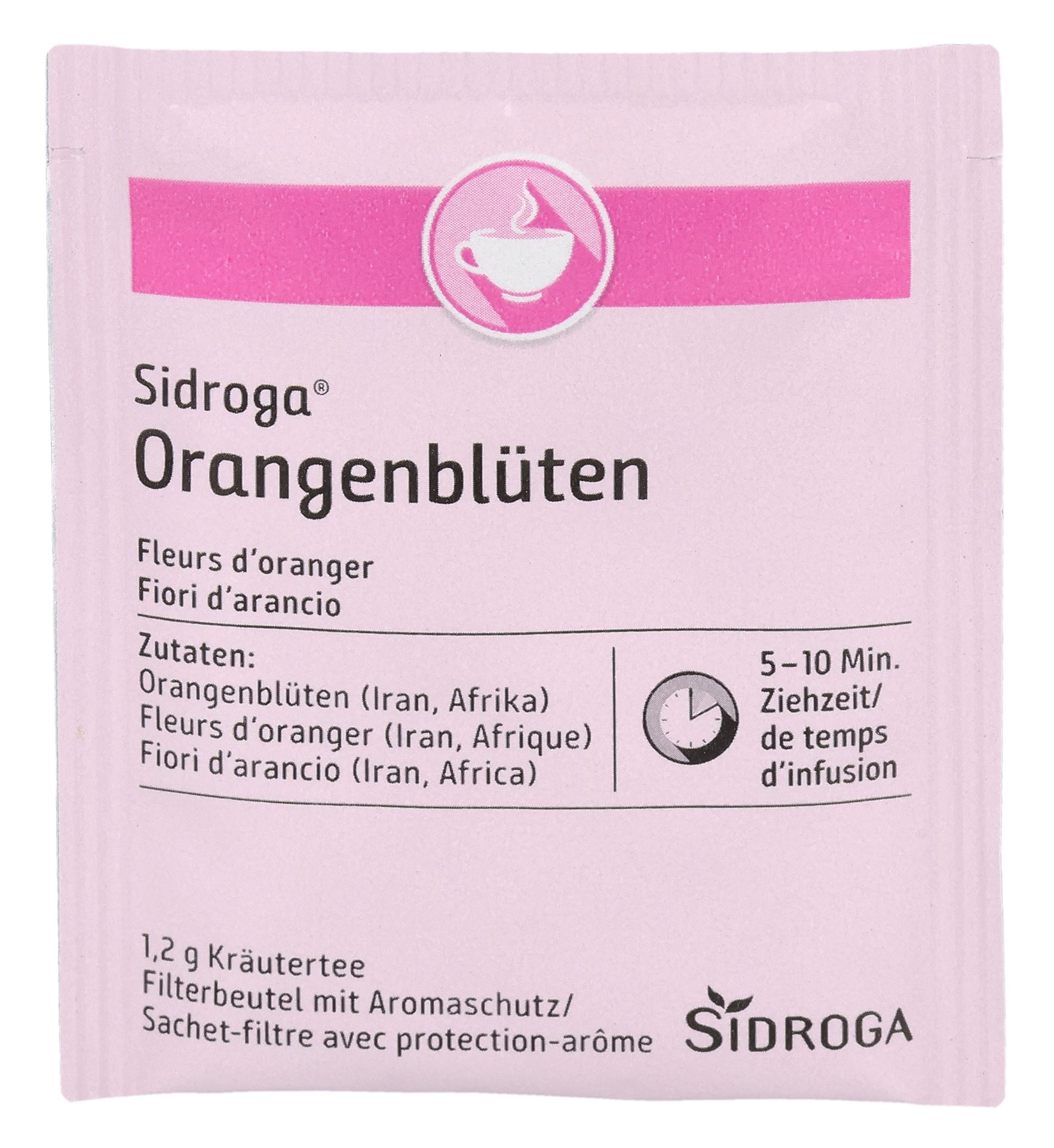 SIDROGA Orangenblütentee Btl 20 Stk – Bild 7