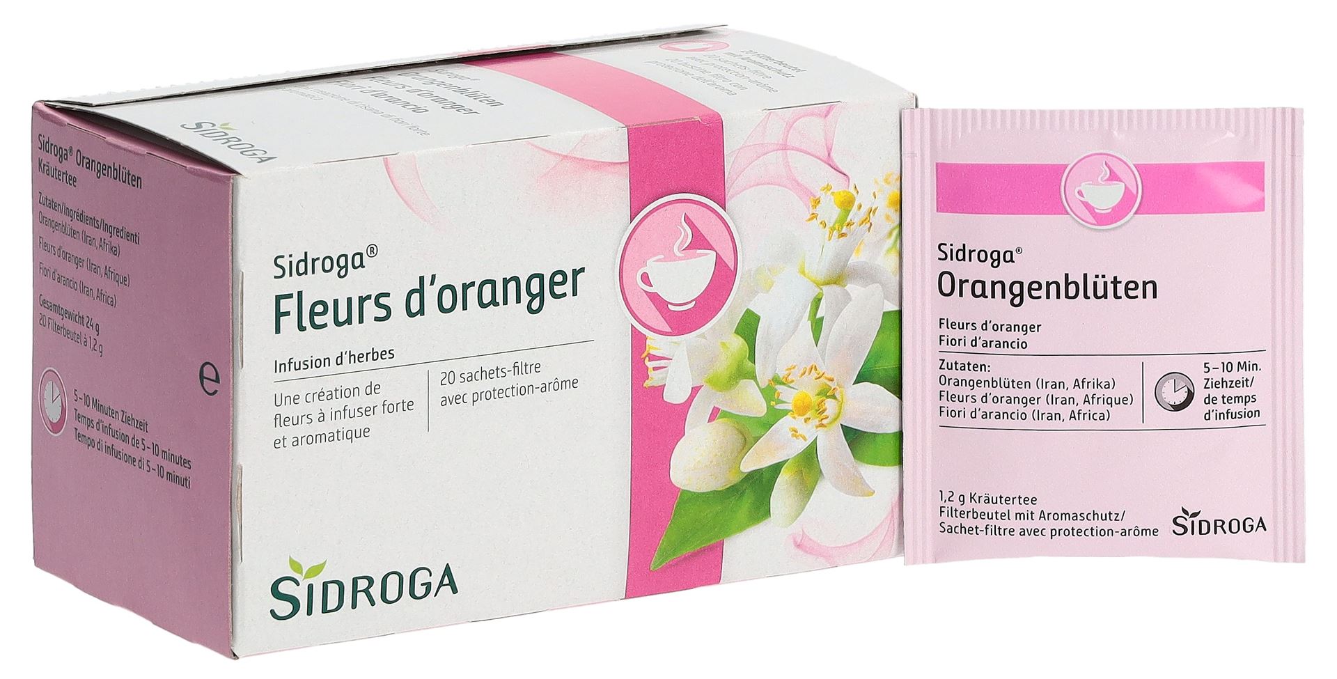 SIDROGA Orangenblütentee Btl 20 Stk – Bild 6