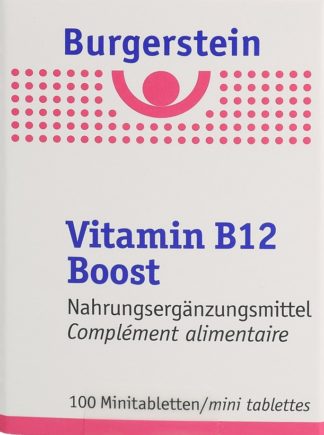 BURGERSTEIN Vitamin B12 Boost Minitabl 100 Stk