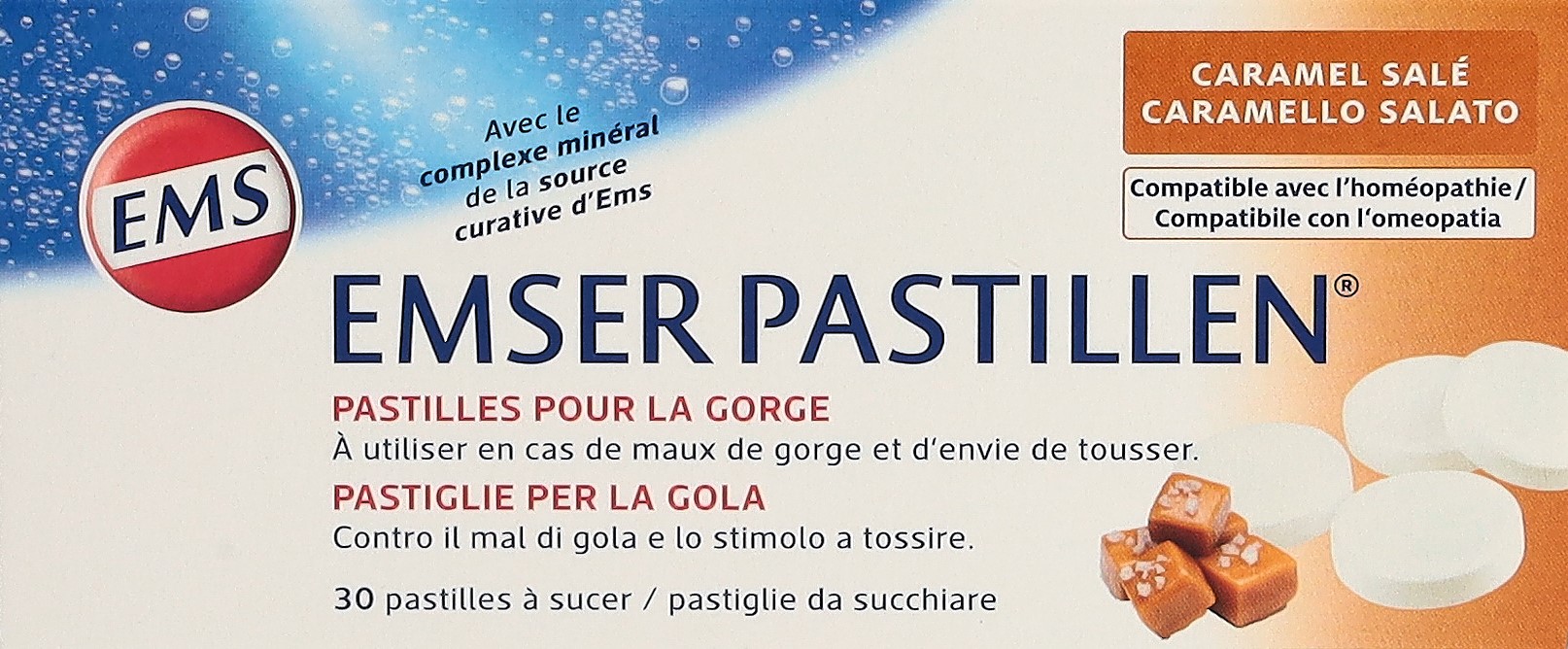 EMSER Pastillen Salted Caramel 30 Stk – Bild 2