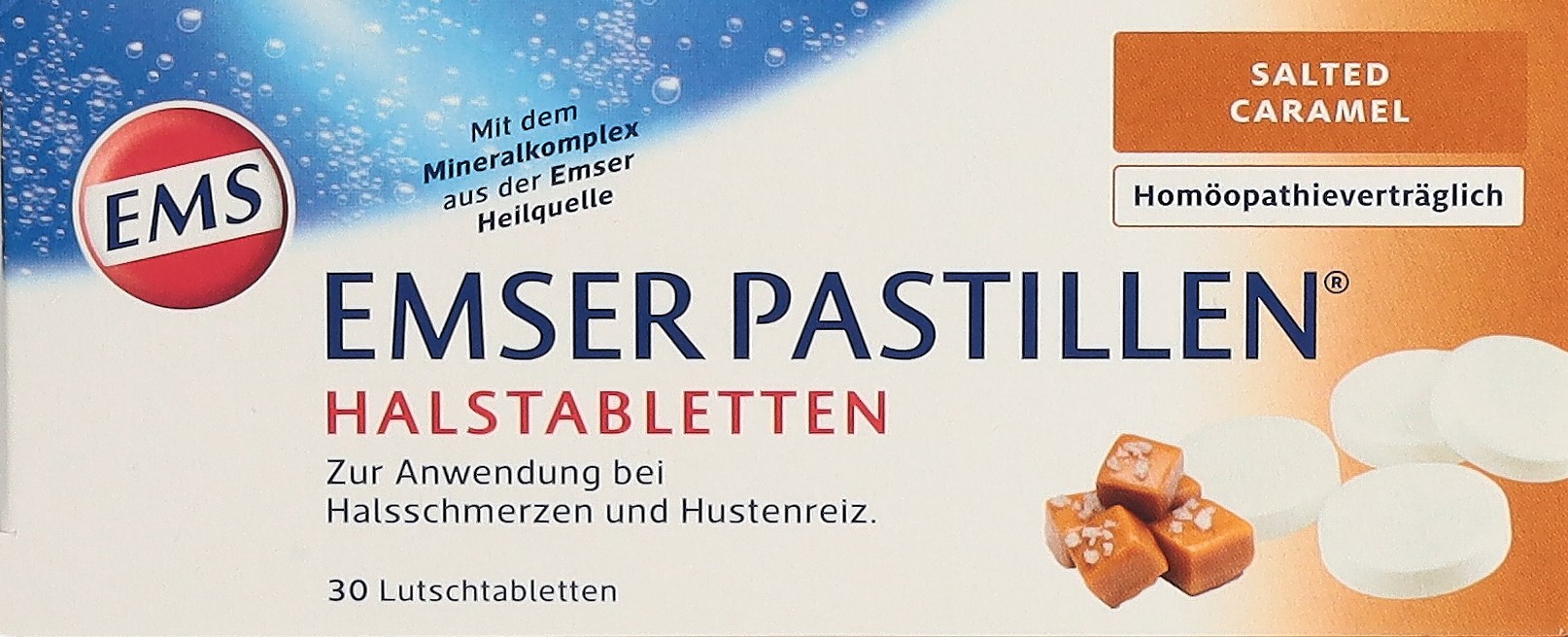 EMSER Pastillen Salted Caramel 30 Stk