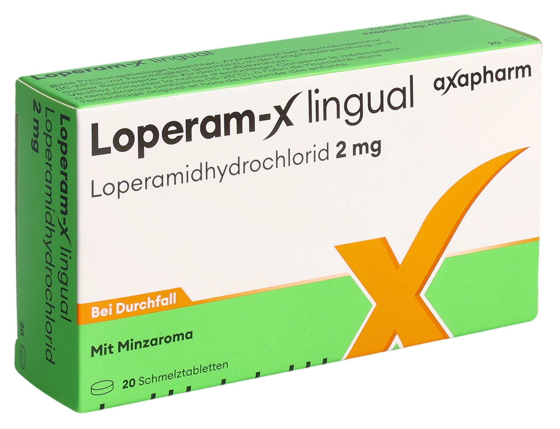LOPERAM-X lingual Schmelztabl 20 Stk – Bild 3