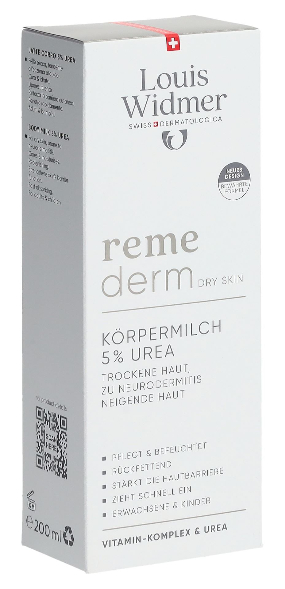 WIDMER Remederm Körpermi 5% Urea parf (n) 200 ml – Bild 3
