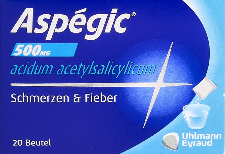 ASPEGIC Plv 500 mg Btl 20 Stk