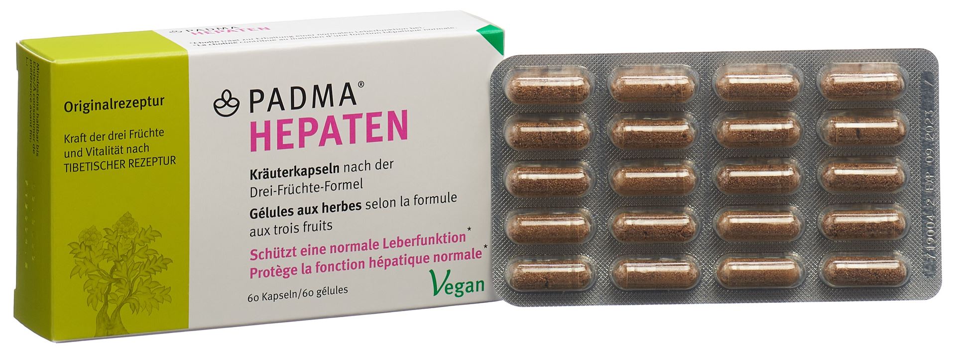 PADMA HEPATEN Kaps 60 Stk – Bild 3