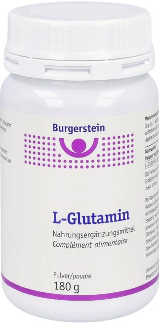 BURGERSTEIN L-Glutamin Plv Ds 180 g