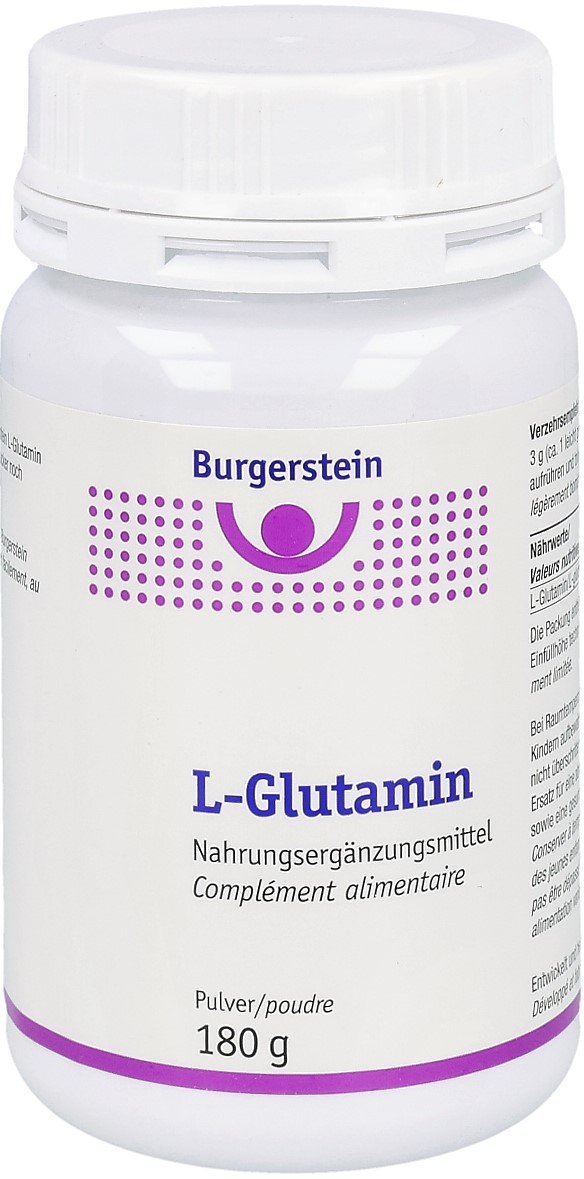BURGERSTEIN L-Glutamin Plv Ds 180 g
