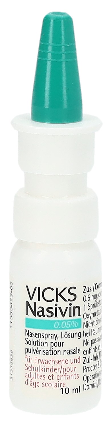 VICKS NASIVIN Nasenspray 0.05 % Fl 10 ml – Bild 7