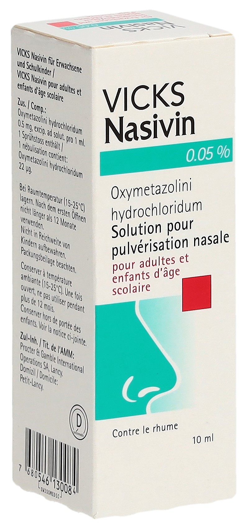 VICKS NASIVIN Nasenspray 0.05 % Fl 10 ml – Bild 4