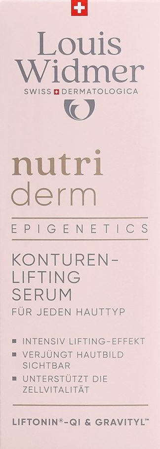 WIDMER Nutriderm Epigenetik Kontur Ser 30 ml