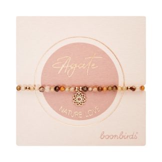 HERBORISTERIA Armband Nature Love Agate