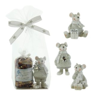 HERBORISTERIA Set Wintermaus mit Wintertraum-Tee