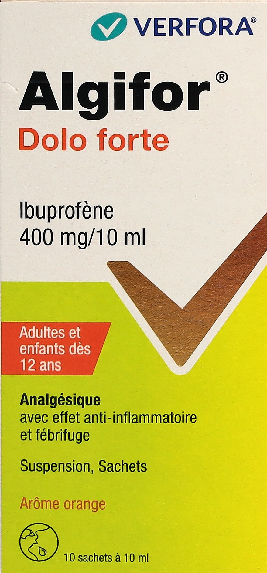 ALGIFOR Dolo forte Susp 400 mg/10ml (neu) 10 Stk – Bild 2